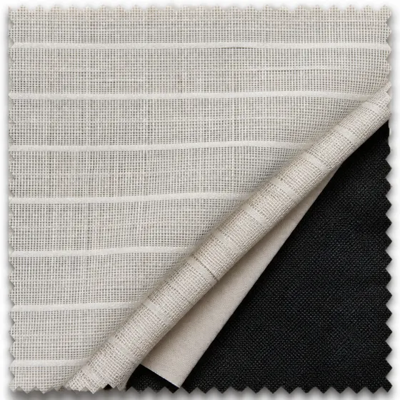 Layered Wave-Fold Sheers