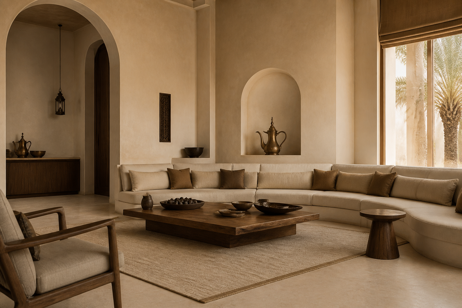 تصميم desert minimalism